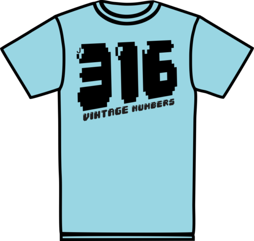 316 Vintage Numbers Tee